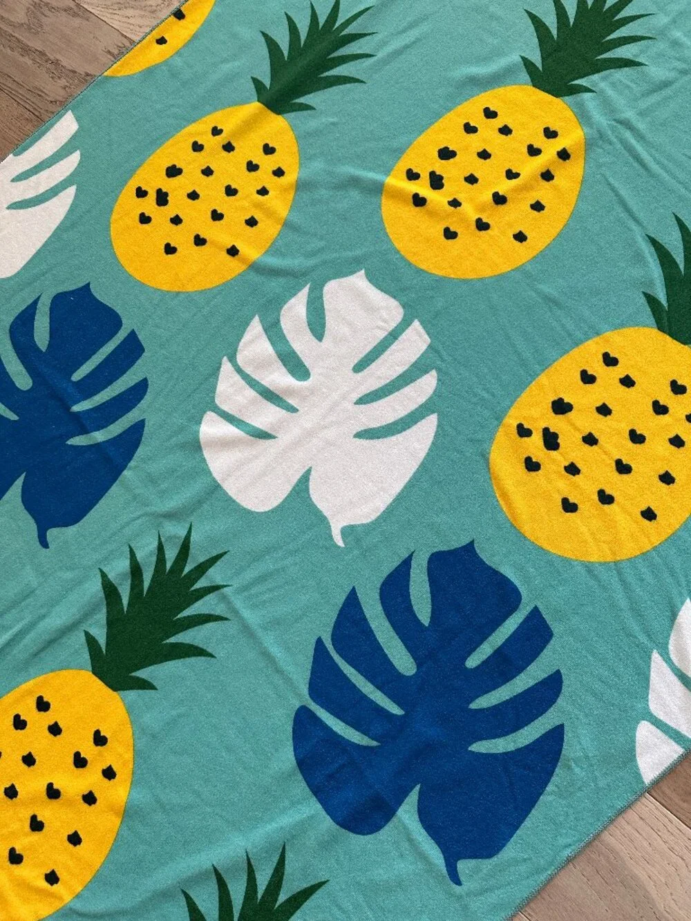 Summer & Rose Pineapple Beach Towel
